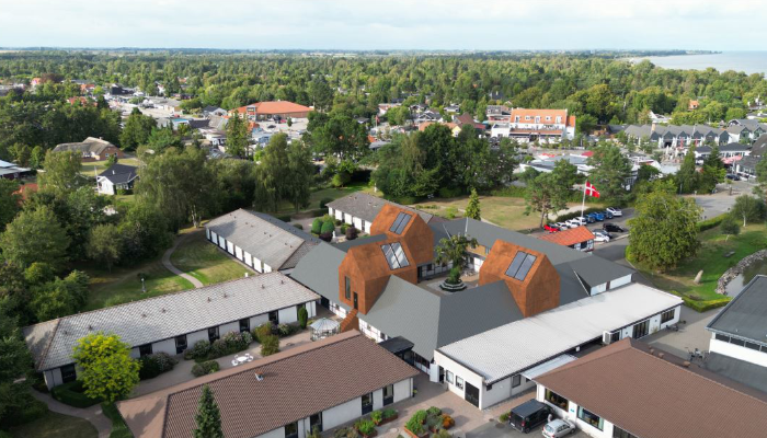 Illustration af hvordan refugiumbygningerne kunne se ud